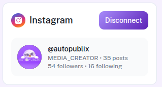 Instagram Connection